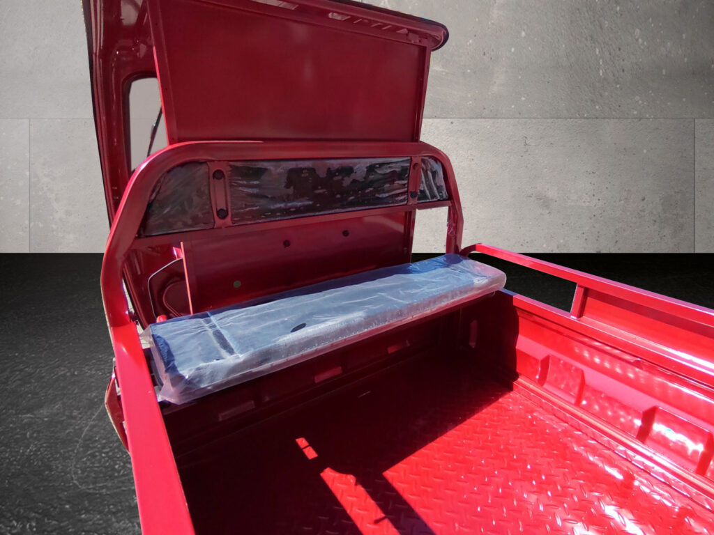 CARGO RUNNER Classic Plus in rot - Rückansicht