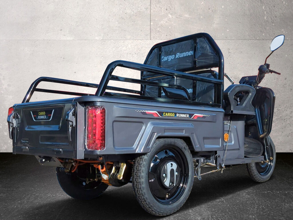CARGO RUNNER Compact in grau - Seitenansicht
