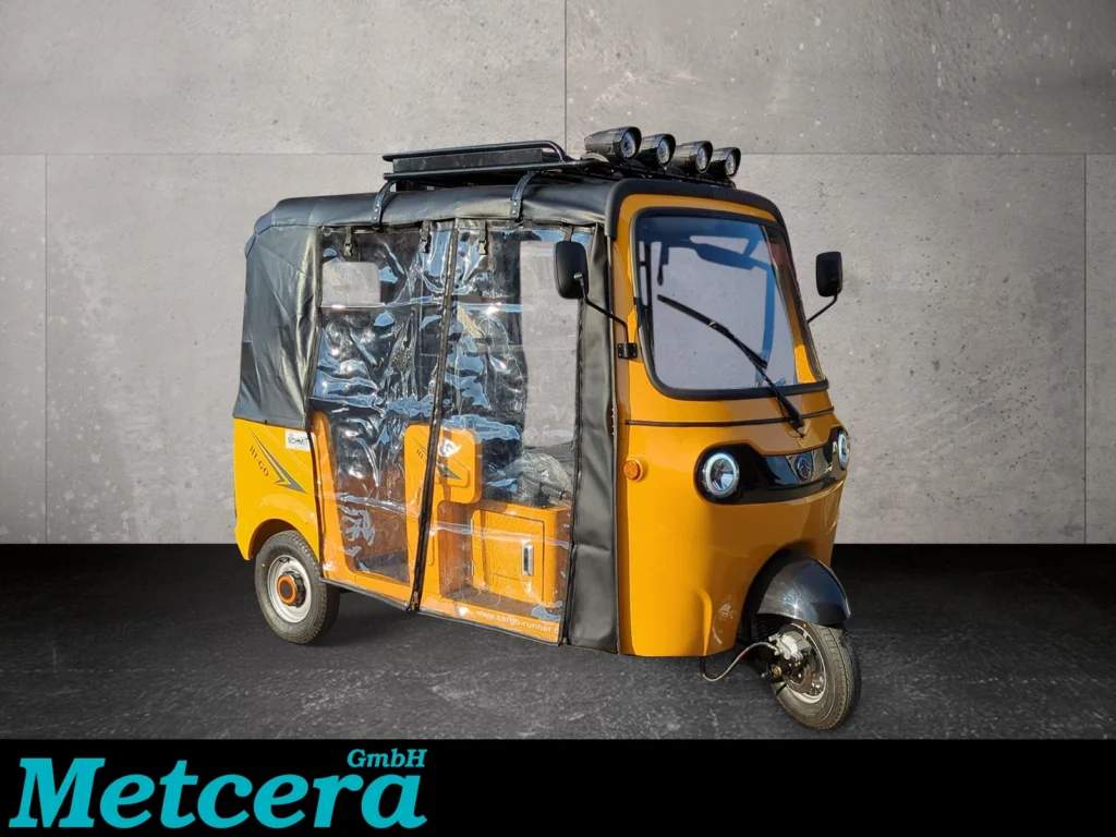 CARGO RUNNER Higo Tuc-Tuc in gelb mit Seitenfolien