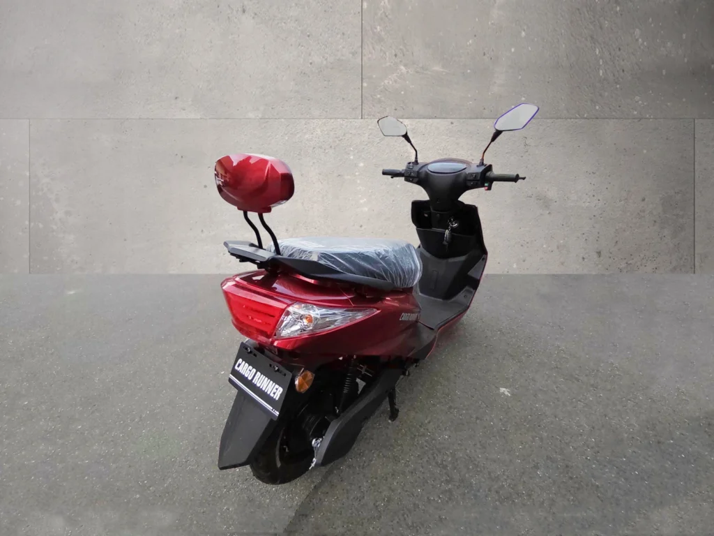 CARGO RUNNER Elektroroller ZG - Heck-Seitenansicht rechts