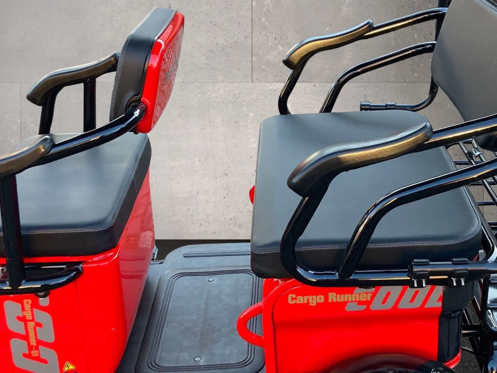 CARGO RUNNER Passenger - Detailansicht Rückbank